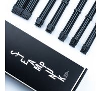 Комплект кабелей-удлинителей 1STPlayer Black-Grey (24pin, 8pin CPU 2pcs, 8pin GPU 3pcs)