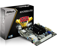 Asrock AD2550-ITX мятая коробка
