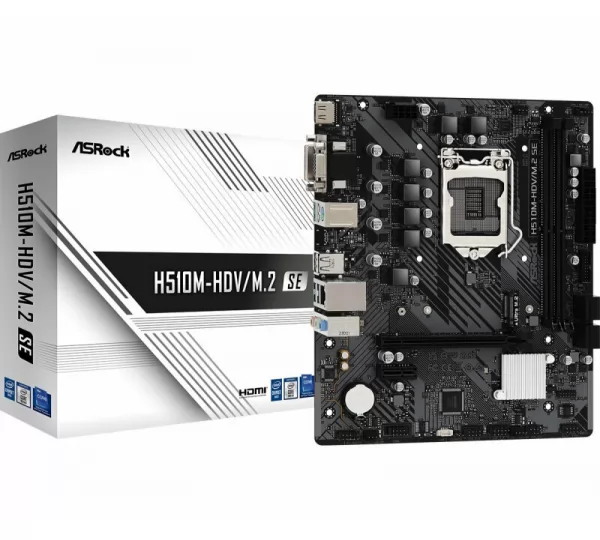 Материнская плата ASROCK H510M-HDV/M.2 SE