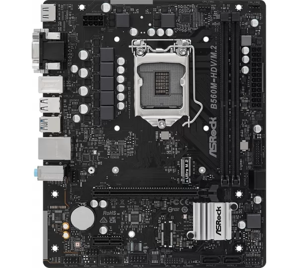 Материнская плата ASROCK B560M-HDV/M.2