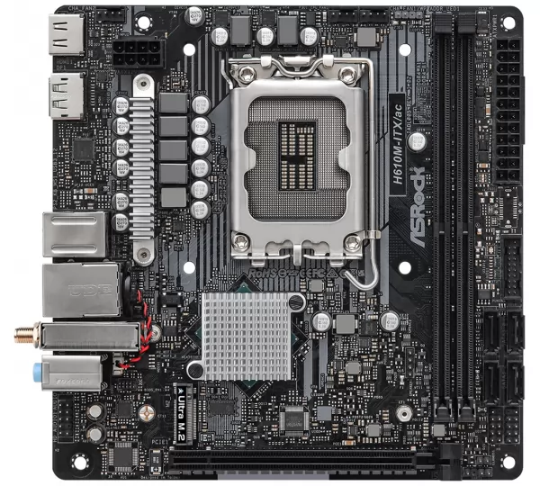 Материнская плата ASROCK H610M-ITX/AC