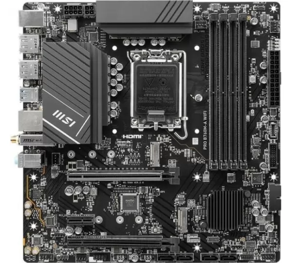 Материнская плата MSI PRO B760M-A WIFI