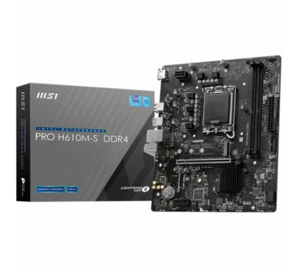 MSI PRO H610M-S DDR4 
