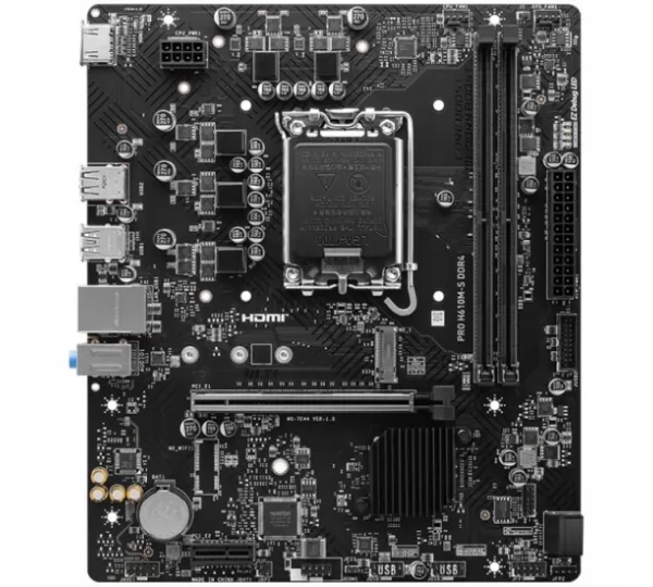 Материнская плата MSI PRO H610M-S DDR4