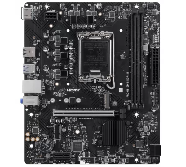 Материнская плата MSI PRO H610M-S DDR4 II