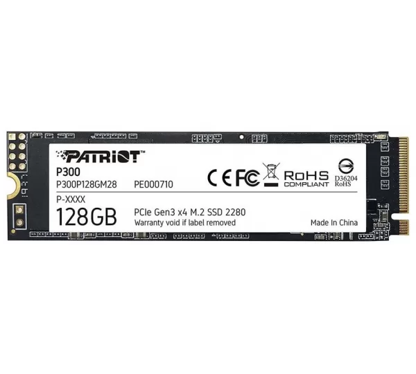 SSD диск m.2 128Gb PATRIOT P300 P300P128GM28B