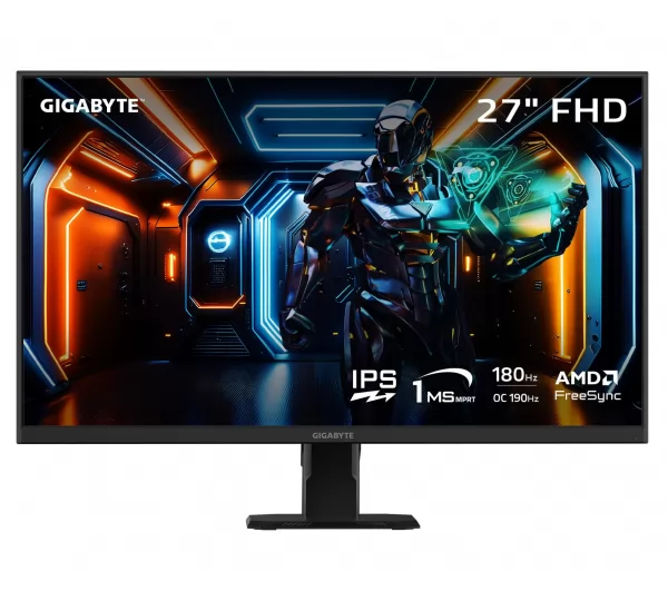 Монитор Gigabyte GS27FA EK (27", IPS, 1920x1080, 180hz)