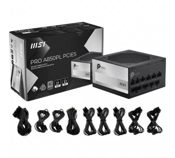Блок питания MSI PRO A850PL PCIE5