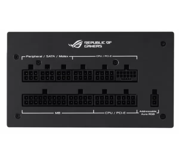 Блок питания Asus ROG Strix 1000W Gold Aura Edition ATX3.0 (90YE00P1-B0NA00)