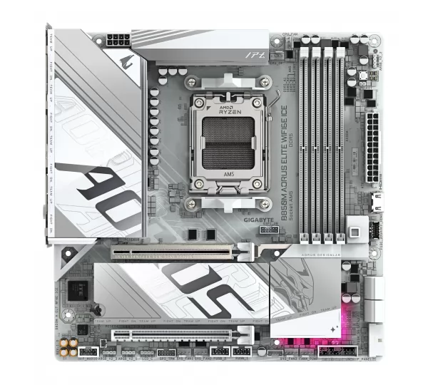 Материнская плата GIGABYTE B850M AORUS ELITE WF6E ICE