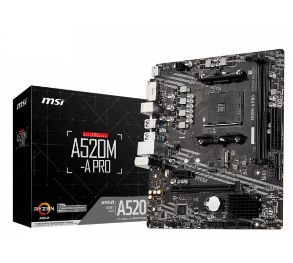 Материнская плата MSI A520M-A PRO