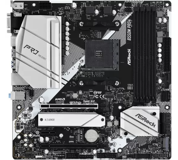 Материнская плата ASROCK B550M Pro4
