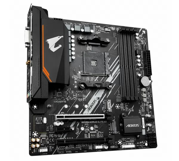 Материнская плата GIGABYTE B550M AORUS ELITE AX