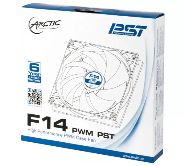 Вентилятор 140 Arctic F14 PWM PST (ACFAN00220A)