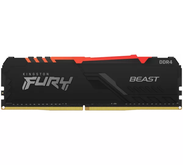 Оперативная память 16Gb (1x16Gb) 3600 Kingston Fury Beast RGB KF436C18BBA/16