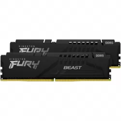 Оперативная память 16Gb (2x8Gb) 5600 Kingston Fury Beast Black KF556C40BBK2-16
