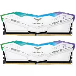 Оперативная память 32Gb (2x16Gb) 5600 TEAMGROUP T-Force Delta RGB White (FF4D532G5600HC32DC01)