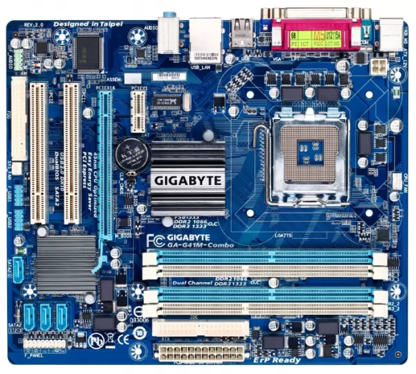 Материнская плата Gigabyte GA-G41M-Combo (rev. 2.0)