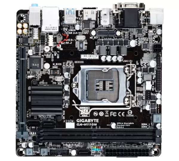 Материнская плата Gigabyte GA-H110N