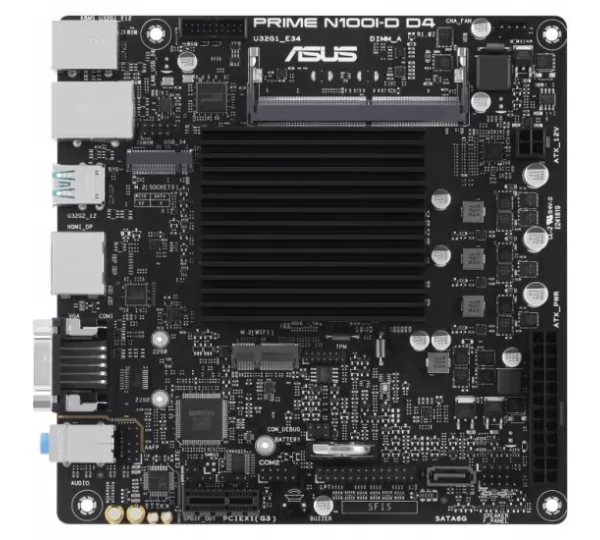 Материнская плата ASUS PRIME N100I-D D4-CSM