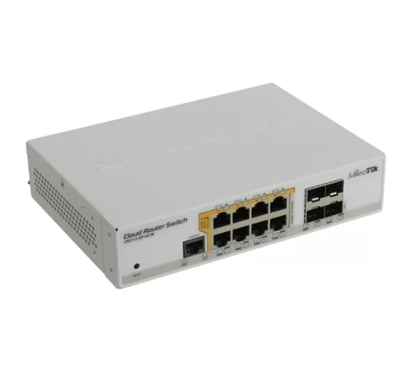 Коммутатор MikroTik CRS112-8P-4S-IN