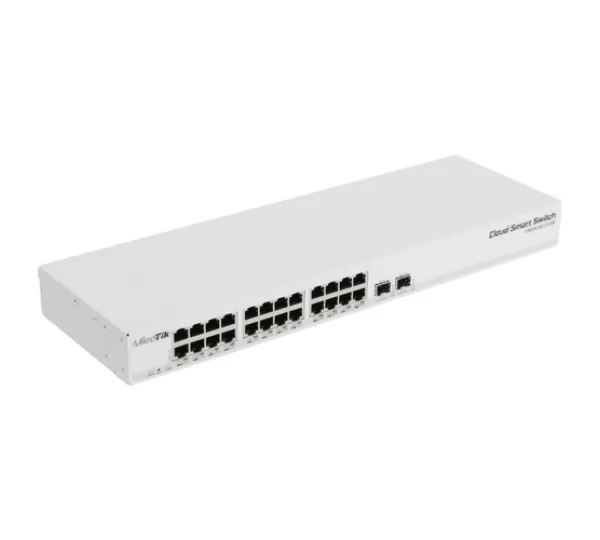Коммутатор MikroTik CSS326-24G-2S+RM