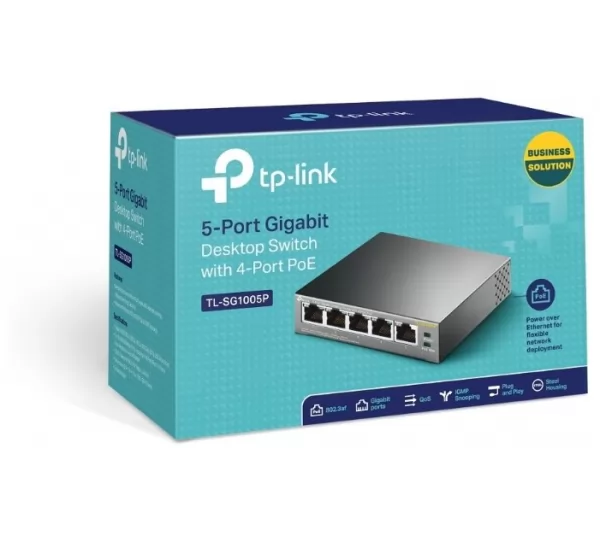 Коммутатор TP-Link TL-SG1005P