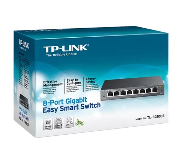 Коммутатор TP-Link TL-SG108E