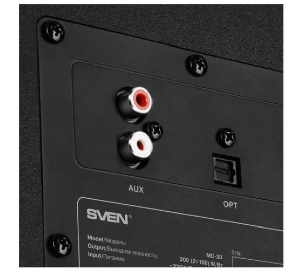 Колонки 2.0 Sven MC-30 Black