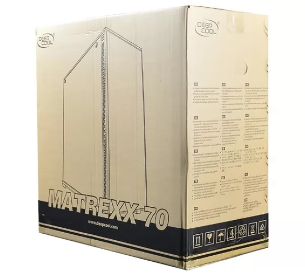 Корпус Deepcool Matrexx 70 ADD-RGB 3F Black