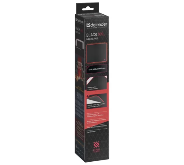 Коврик Defender Black XXL (400x355x3mm)