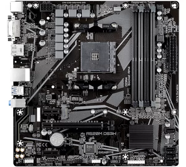 Материнская плата Gigabyte A520M DS3H