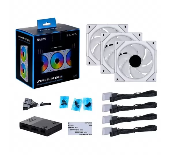 Вентилятор 120 Lian Li UNI FAN SL-INF 120 (G99.12SLIN3W.R0)