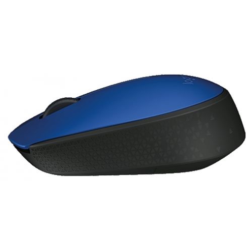 Мышь Logitech M171 Wireless Mouse Blue-Black USB
