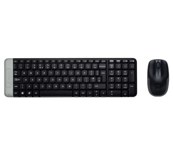 Комплект клавиатура + мышь Logitech MK220 Black