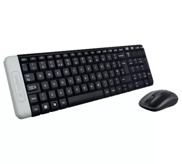 Комплект клавиатура + мышь Logitech MK220 Black