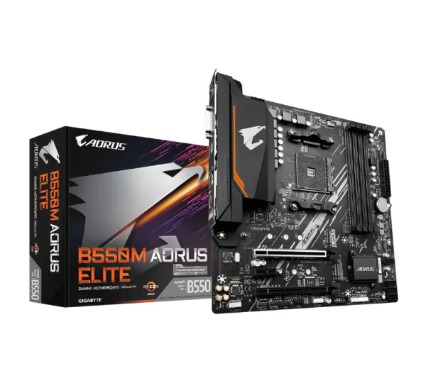 Материнская плата Gigabyte B550M AORUS ELITE