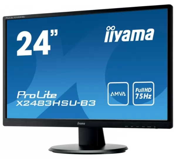 Монитор iiyama ProLite X2483HSU-B3 Black