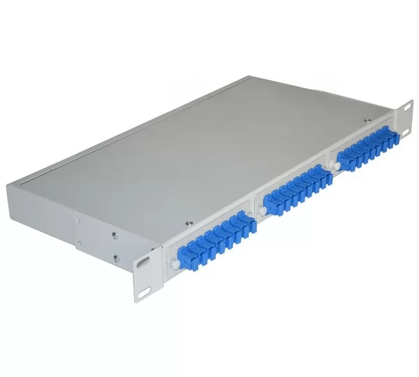 Кросс распределительный NTSS 1U 19" 24-SC/UPC, укомплектованный