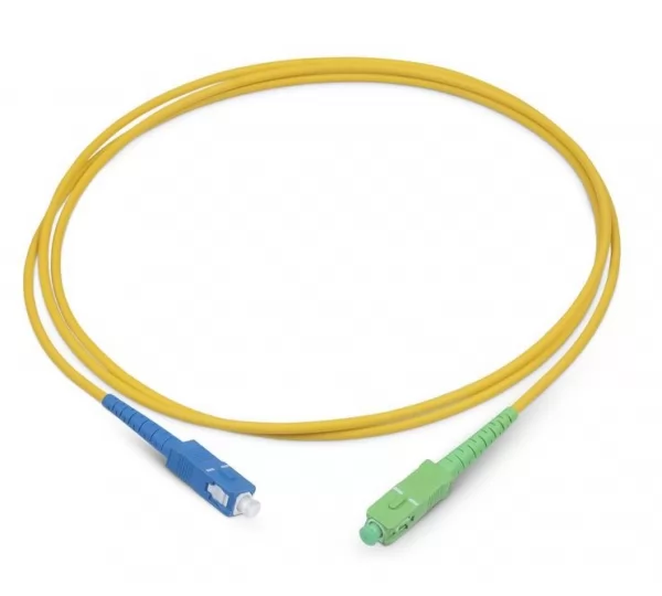 Оптический патч-корд SC/APC-SC/UPC Simplex 9.5/125, 3 метра