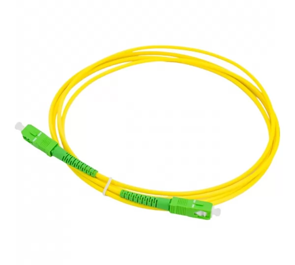 Оптический патч-корд SC/APC-SC/APC Simplex 9.5/125, 5 метров