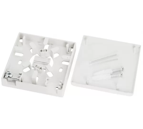 Розетка оптическая абонентская FTTH-2SC с металлическим зажимом