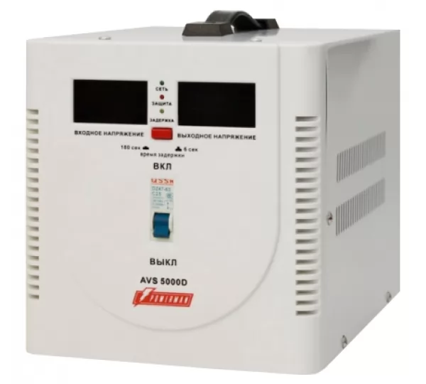 Стабилизатор напряжения Powerman AVS 5000D White