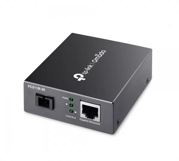Медиаконвертер TP-Link TL-FC311B-20 (WDM, Simplex, SC, 1Gb/s, 1310/1550nm, 20km)