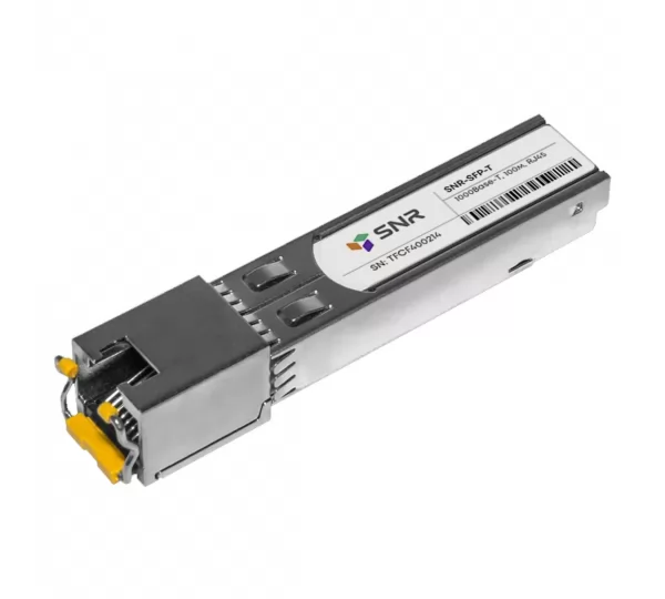 SFP модуль (трансивер) SNR SNR-SFP-T (RJ45, 1Gb/s, 100m)