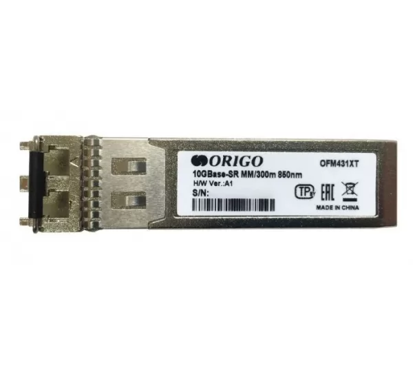 SFP+ модуль (трансивер) ORIGO OFM431XT (LC, MMF, 10Gb/s, 850nm, 300m)