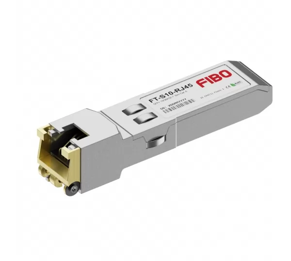 SFP+ модуль (трансивер) FIBO FT-S10-RJ45M (RJ45, 10Gb/s, 30m)