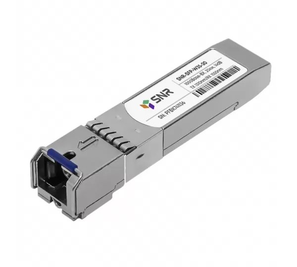 SFP модуль SNR-SFP-W35-20 (разъем SC, до 20км, 1310нм, 1 Гбит/с)