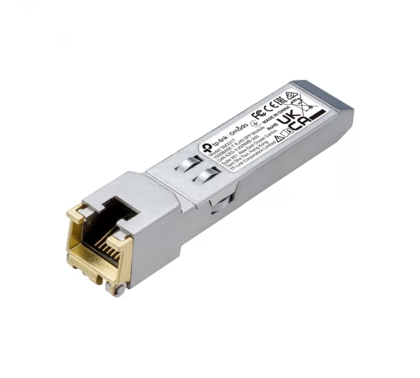 SFP модуль (трансивер) TP-Link TL-SM331T (RJ45, 1Gb/s, 100m)