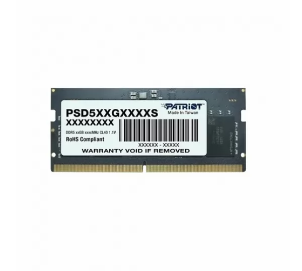 Оперативная память SO-DIMM 16Gb 5200 Patriot Signature DDR5 (PSD516G520081S)